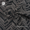 Tecido jacquard CVC com padrão ondulado para moda